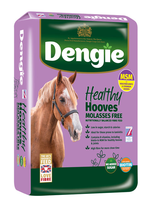 Dengie Healthy Hooves Molasses Free 20kg