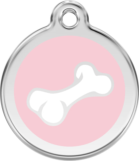 Comic Bone - Red Dingo Engraved Dog Tag