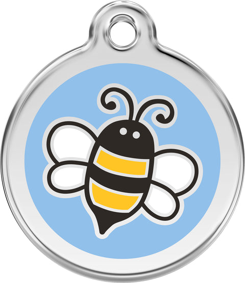 Bumble Bee - Red Dingo Engraved Cat/Dog Tag