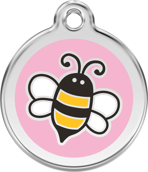 Bumble Bee - Red Dingo Engraved Cat/Dog Tag