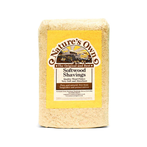 Nature's Own Woodflake Softwood Shavings Medium 3.5kg