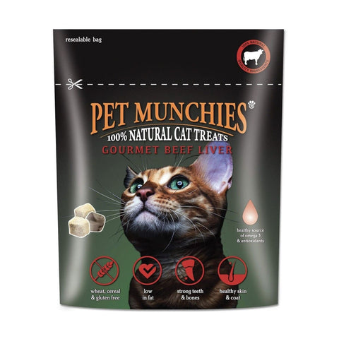 Pet Munchies Beef Liver Cat Treats 10g