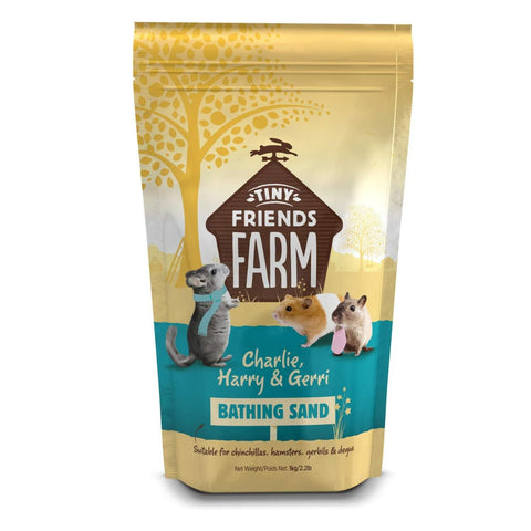 Tiny Friends Farm Harry, Charlie & Gerri Bathing Sand 1kg