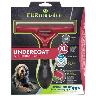 Furminator Undercoat Deshedding Tool For Long Hair Dog Xlarge