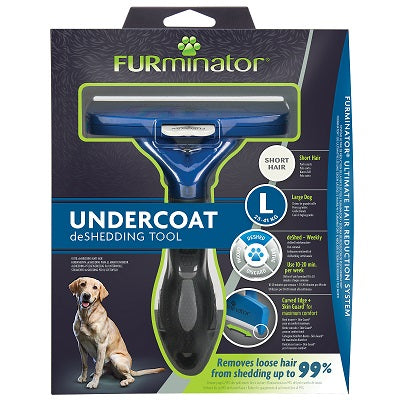 Furminator Undercoat Deshedding Tool For Short Hair Dog Large