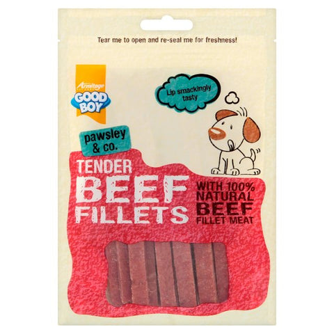 Good Boy Tender Beef Fillets 10x90g