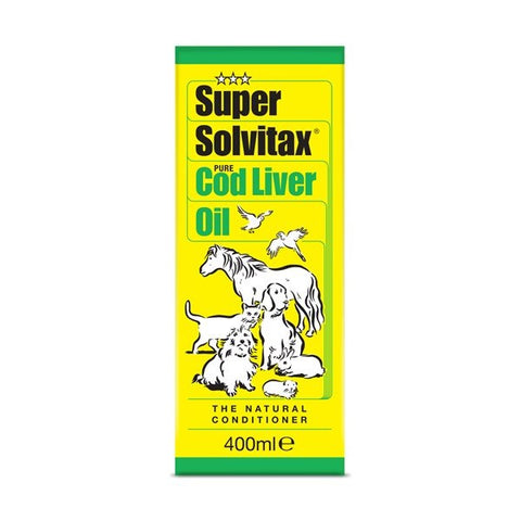 Super Solvitax Pure Cod Liver Oil Liquid 3x400ml