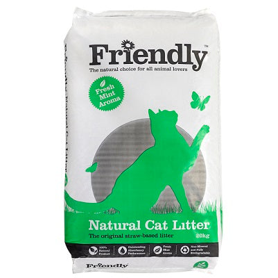 Friendship Estates Natural Cat Litter 20kg