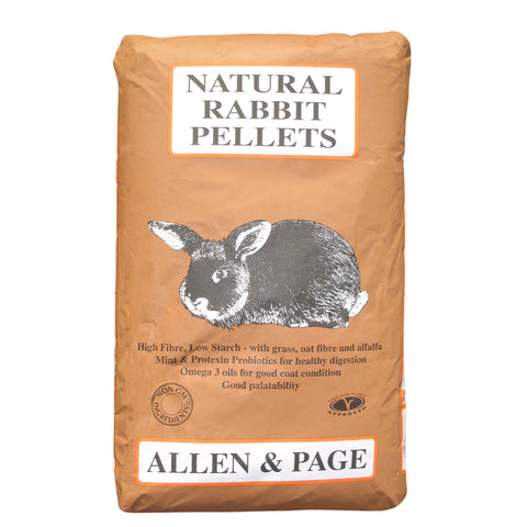 Allen & Page Natural Rabbit Pellets 20kg