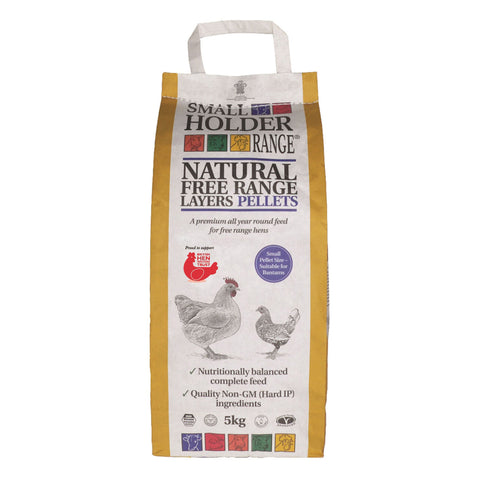 Allen & Page Small Holder Range Natural Free Range Layers Pellets 5kg