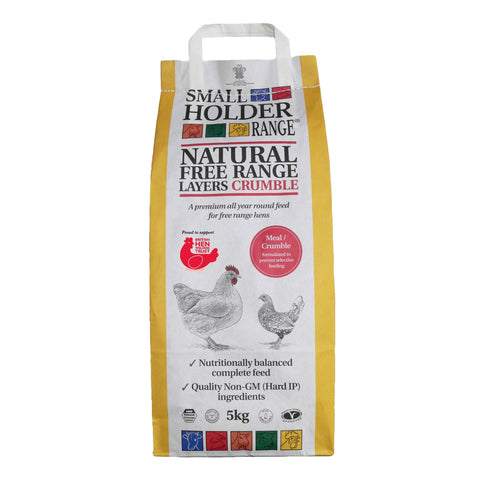 Allen & Page Small Holder Range Natural Free Range Layers Crumble 5kg