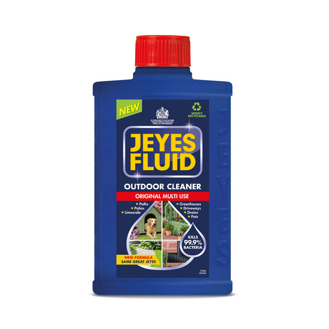 Jeyes Fluid Outdoor Cleaner and Disinfectant for Stable Yard, Pet Housing, Paths, Patios, Driveways, and Unblocking Drains