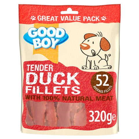 Good Boy Tender Duck Fillets 3x320g