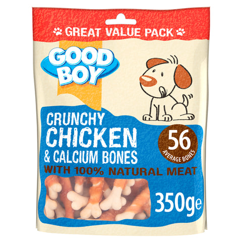 Good Boy Crunchy Chick&Cal Bones 3x350g