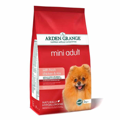 Arden Grange Mini Adult with Chicken & Rice 2kg