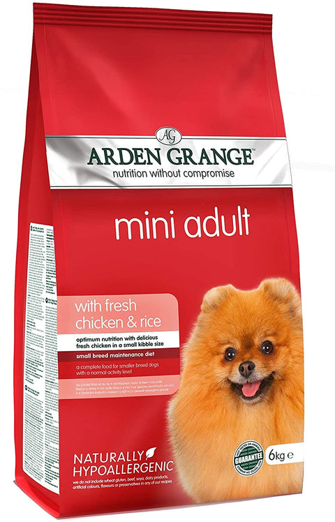 Arden Grange Mini Adult with Chicken & Rice 6kg