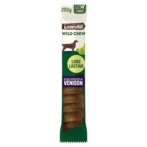 Adventuros Wild Chews Venison Large 200g