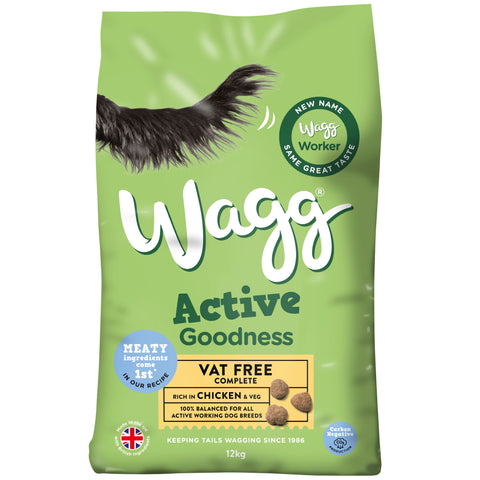 Wagg Active Goodness Adult Chicken & Veg 12kg