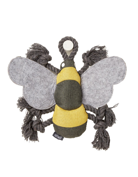 FatFace Yellow Bee Dog Toy