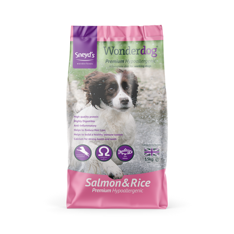 Sneyds Wonderdog Adult Premium Salmon & Rice 15kg