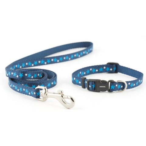 Ancol Small Bite Star Collar & Lead Puppy Set