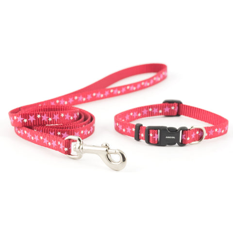 Ancol Small Bite Star Collar & Lead Puppy Set