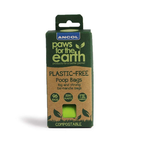 Ancol Plastic Free Poo Bags, 8x Refill