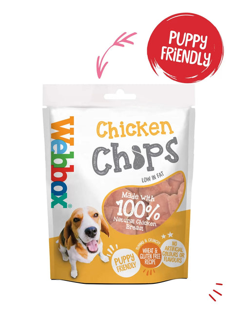 Webbox Chicken Chips 12 x 40g