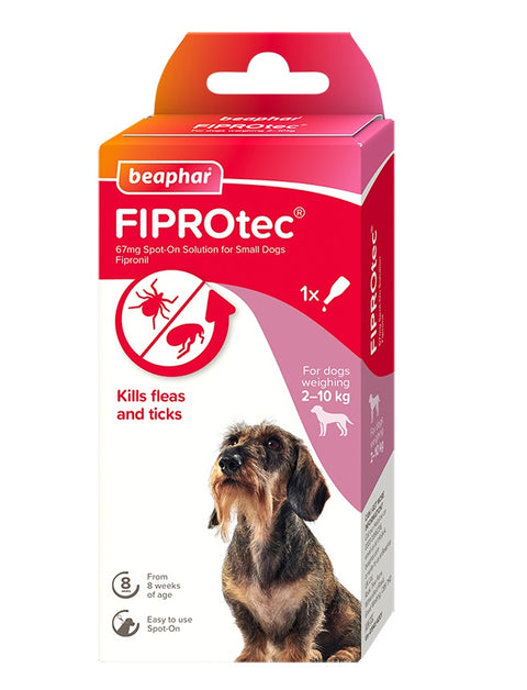 Beaphar FIPROtec Small Dog 1 pipette x6