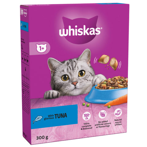 Whiskas Dry 1+ Adult Tuna 6 x 300g