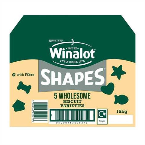 Winalot Shapes Dog Treats 15kg