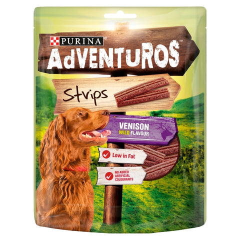 Adventuros Wild Venison Strips 90g