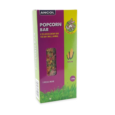 Ancol Small Animal Popcorn Bar 120g