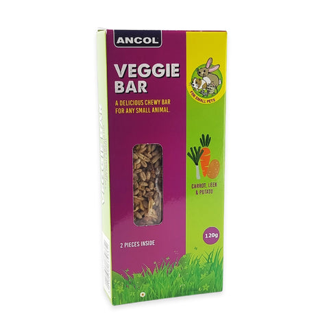 Ancol Small Animal Veggie Bar 120g