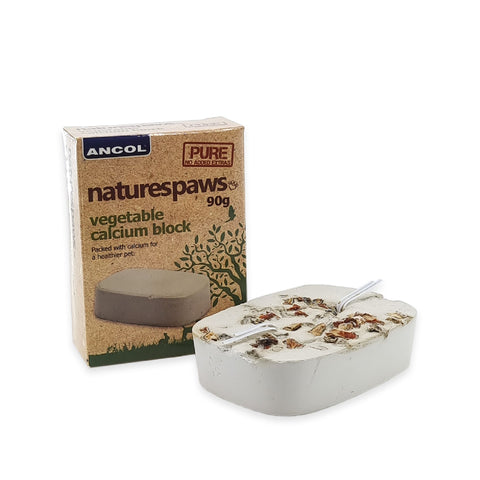 Ancol Naturespaws Vegetable Calcium Block 90g