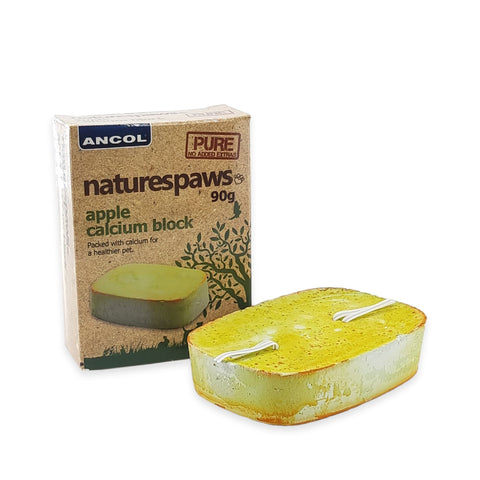 Ancol Naturespaws Apple Calcium Block 90g