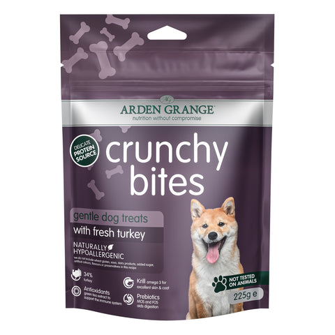 Arden Grange Dog Crunchy Turkey 225g