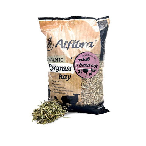 Alflora Organic Ryegrass Hay with Beetroot 1kg