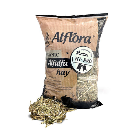 Alflora Organic Hi-Pro Alfalfa Hay 1kg, Higher Protein Blend