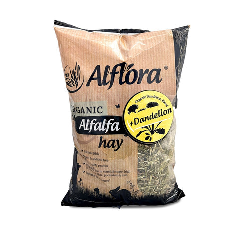 Alflora Organic Alfalfa Hay with Dandelion 1kg