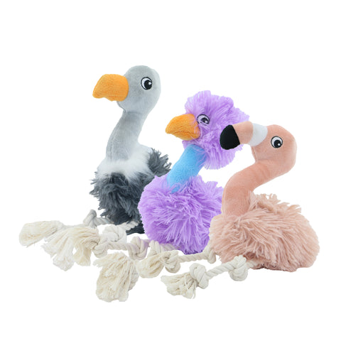 Ancol Playtime Ropey Birds, Mystery Large Dog Toy