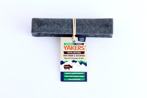 Yakers Blueberry Dog Chew Extra Large