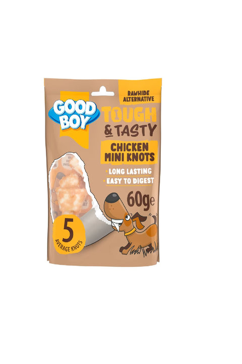 Good Boy Tough & Tasty Mini Knots5pk x10