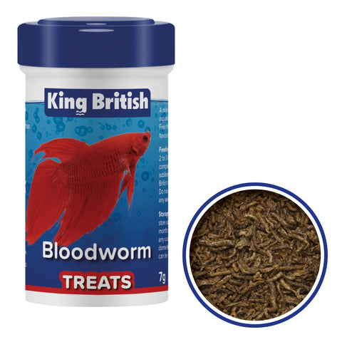 King B Bloodworm Treat 6x7g