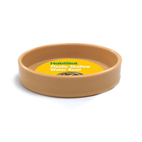 HabiStat Plastic Shallow Water Bowl for Turtles & Tortoises