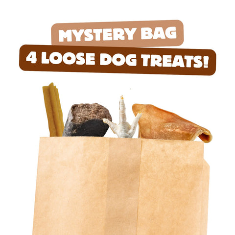 Treat Mystery Bag - 4 Natural Dog Treats