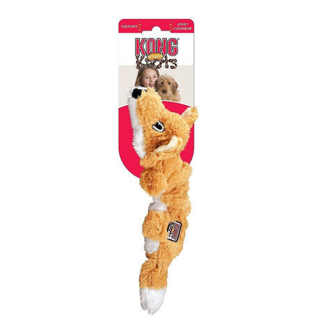 KONG Scrunch Knots Fox Medium/Large Dog Toy