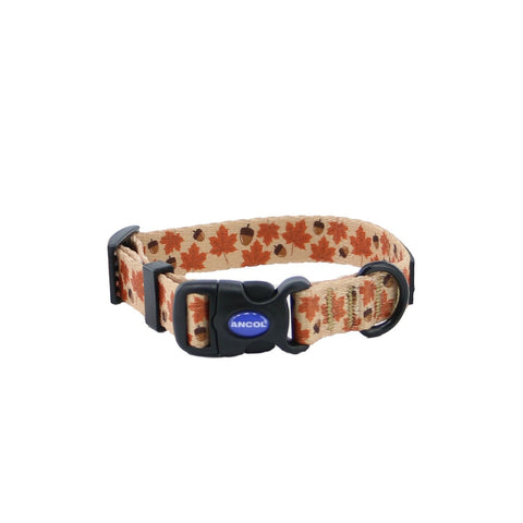 Ancol Soho Maple Leaf Dog Collar