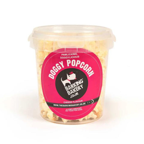 Barking Bakery Dog Popcorn Tub Cheese Flavour 55g