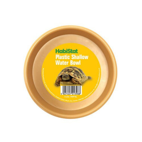 HabiStat Plastic Shallow Water Bowl for Turtles & Tortoises